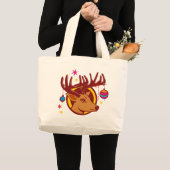 トナカイ ラージトートバッグ (正面(商品))