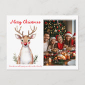 トナカイ・レベリーカード シーズンポストカード (正面)