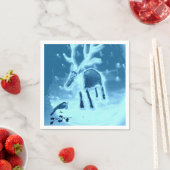 トナカイ・ロビン スタンダードカクテルナプキン (インサイチュ)