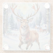 トナカイ・ワンダーランド:ホリディブリス ガラスコースター (裏面)