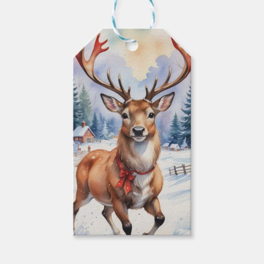 トナカイ・ワンダーランド：ホリディブリス ギフトタグ (正面)