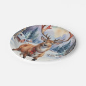 トナカイ・ワンダーランド：ホリディブリス ペーパープレート (アングル)