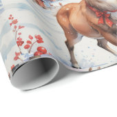 トナカイ・ワンダーランド：ホリディブリス ラッピングペーパー (ロールコーナー)