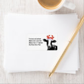 トナカイ〔雄ジカの〕枝角 ラベル (インサイチュ)