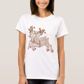 トナカイ Tシャツ (正面)