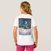 トナカイ Tシャツ (裏面フル)