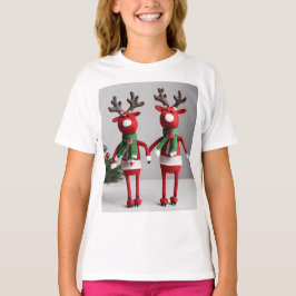 トナカイ Tシャツ