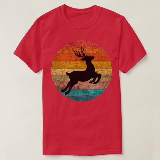 トナカイ Tシャツ (デザイン正面)