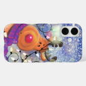 トナカイChristmas iPhoneまたはサムスンケース Case-Mate iPhoneケース (裏面 (横))