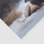 トナカイinスノー1デクページ紙 薄葉紙 (詳細)