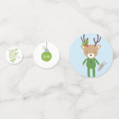 トナカイinパジャマスホリデーパーティー コンフェッティ (裏面)