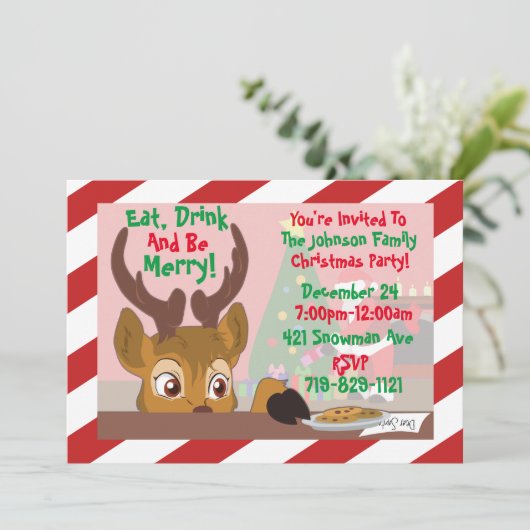 トナカイLove Cookie 招待状 (スタンド正面)