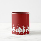 トナカイMAGコーヒーカップフェスティバルクリスマスプレゼント マグカップ (中央)