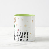 トナカイOCD カスタマイズ マグカップ (中央)