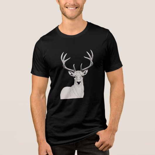 トナカイTシャツ トライブレンドＴシャツ (正面)