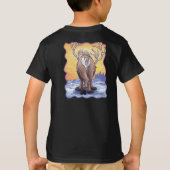 トナカイTシャツ Tシャツ (裏面)