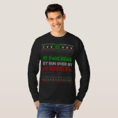 トナカイUglによる得私の膵臓のクリスマス Tシャツ (正面フル)