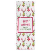 トナカラフルーパタンホリデーワイン抱き枕 ワインギフトバッグ (裏面)