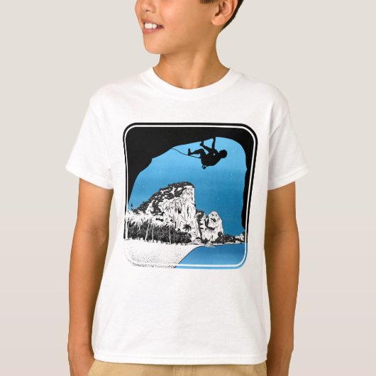 トナシレイリービーチロック登山 Tシャツ (正面)