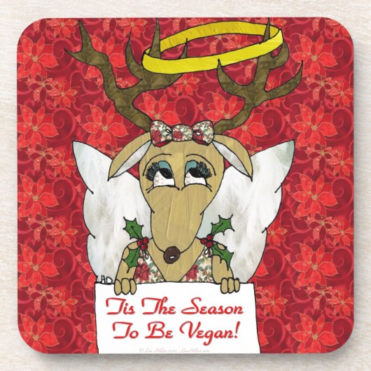 トナディアエンジェルザシーズンズブズビーガン コースター (正面)