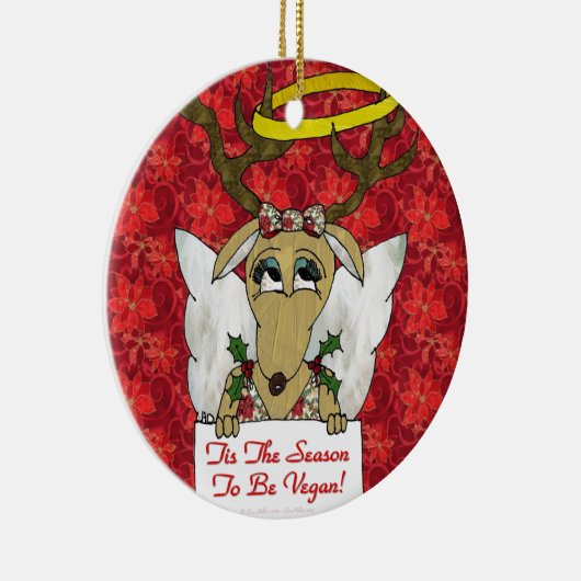 トナディアエンジェルザシーズンズブズビーガン セラミックオーナメント (右)