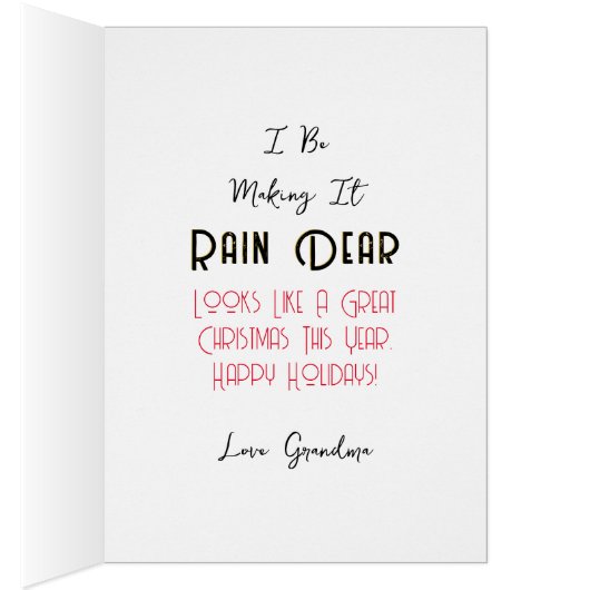 トナディアキャッシュサンタおもしろいバックスマネーホリデー (内側 (右))