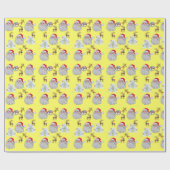 トナディアクリスマスサンタクロース小妖精や小人ラッピング紙 ラッピングペーパー (フラット)