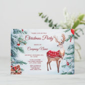 トナディアクリスマスホリデーパーティー招待状 招待状 (スタンド正面)