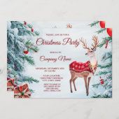 トナディアクリスマスホリデーパーティー招待状 招待状 (正面/裏面)
