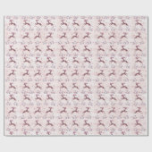 トナディアスターズグリーンリーグリッタークリスマス ラッピングペーパー (フラット)