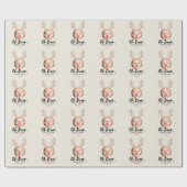 トナディアタンクおもしろいリスマスホリデーラッピングパペ ラッピングペーパー (フラット)