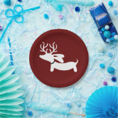 トナディアダシュンドクリスマスドキシー紙プレート ペーパープレート (パーティー)