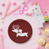 トナディアダシュンドクリスマスドキシー紙プレート ペーパープレート (パーティー)