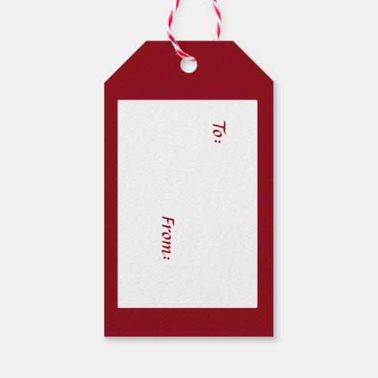 トナディアダシュンドクリスマスプレゼントラベルウィナードッグ ギフトタグ (裏面)