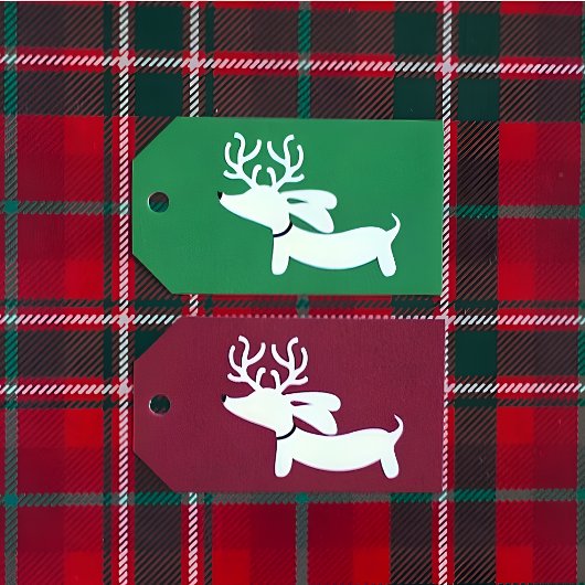 トナディアダシュンドクリスマスプレゼントラベルウィナードッグ ギフトタグ