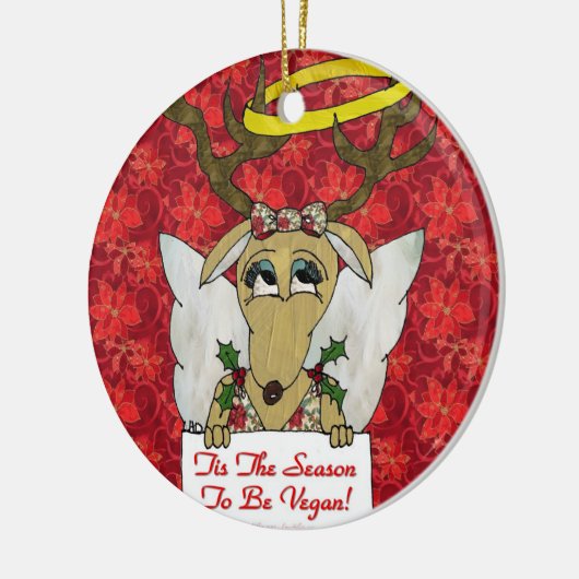トナディアティスザシーズンズベビーエンジェルビーガンオーナメント セラミックオーナメント (左)
