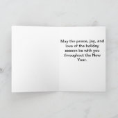 トナディアバスセットホリデークリスマスカード シーズンカード (内部)