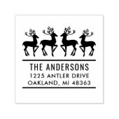 トナディアファミリーホモダンリデイ差出人住所 セルフインキングスタンプ (デザイン)