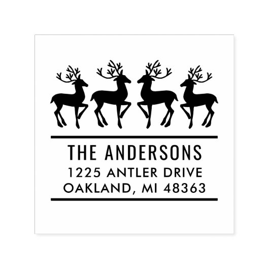 トナディアファミリーホモダンリデイ差出人住所 セルフインキングスタンプ (デザイン)