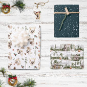 トナディアファームハウスクリスマスツリーファーム |休日 ラッピングペーパーシート