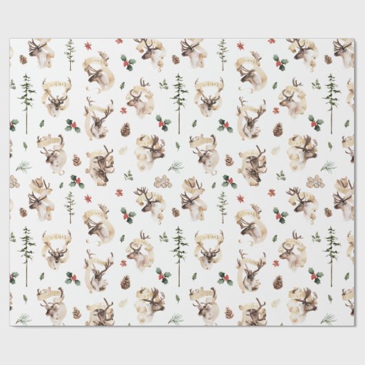 トナディアファームハウスクリスマスツリーファーム |休日 ラッピングペーパー (フラット)