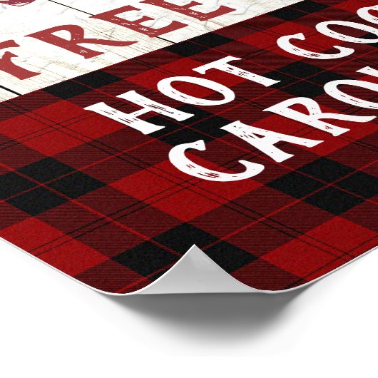 トナディアファーム素朴ヴィンテージファームハウス名前をカスタムする ポスター (角)