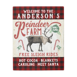 トナディアファーム素朴ヴィンテージファームハウス名前をカスタムする メタルプリント