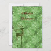 トナディアホリデーウィンターウェディング招待状 招待状 (裏面)