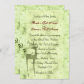 トナディアホリデーウィンターウェディング招待状 招待状 (正面/裏面)