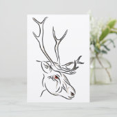 トナディアラインスケッチクリスマス 招待状 (スタンド正面)