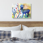 トナディアラブハート魔法ウォーター色プリント キャンバスプリント (インサイチュ (寝室))