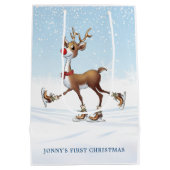 トナディアルドルフベビー初めてのクリスマス抱き枕 ミディアムペーパーバッグ (裏面)