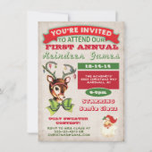 トナディゲームズクリスマスパーティの招待状 招待状 (正面)