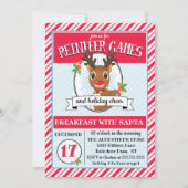 トナディゲームズクリスマスパーティの招待状 招待状 (正面)
